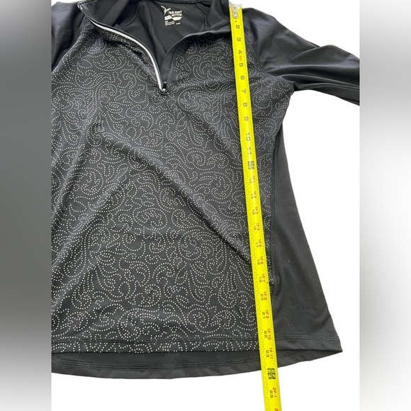 Old Navy active quarter zip pullover, black small petite - Picture 7 of 7